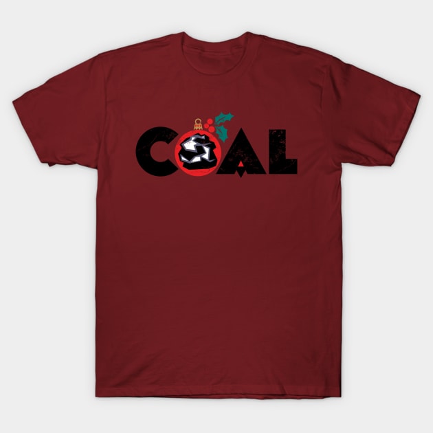 a Lump of Coal T-Shirt by StudioPM71